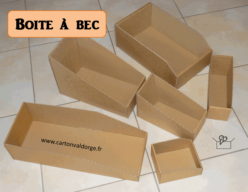 Caisse carton grand format sur mesure, fabricant