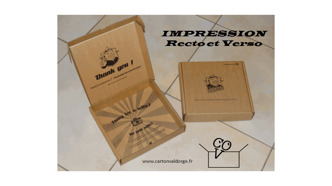 Impression recto et verso en flexographie  