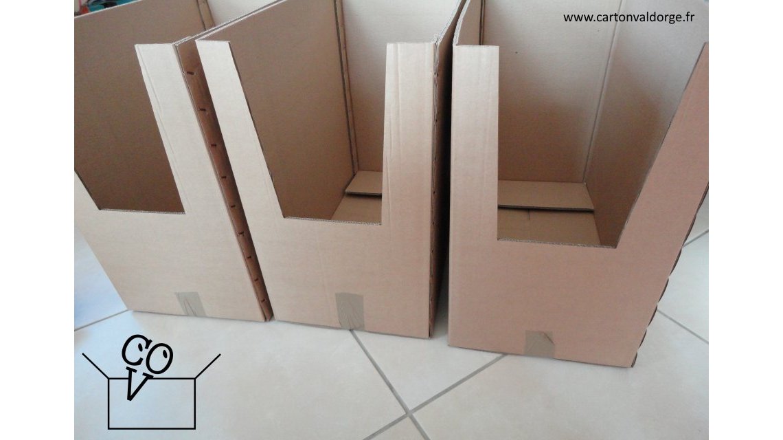 Caisse en carton pour le picking - Préparation de commande - Base logistique  